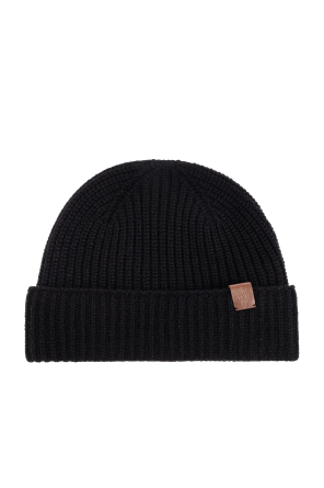 Black Wool beanie with logo Canada Goose - Vitkac Australia